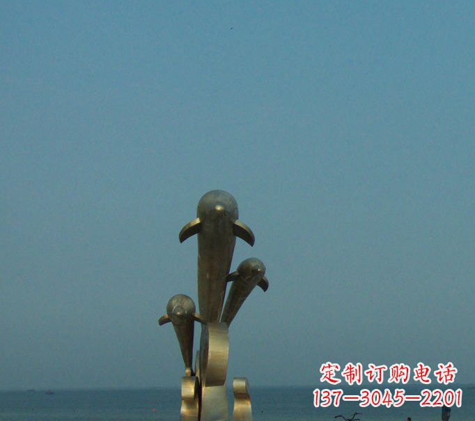 合肥浪漫海豚艺术雕塑是中领雕塑为您量身定制的…