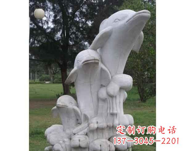 合肥海豚石雕,尽显细腻之美