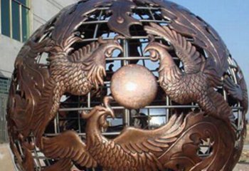 合肥中领雕塑定制经典龙凤雕塑；