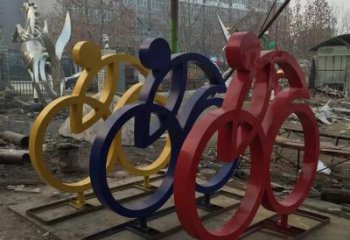 合肥中领雕塑推出的自行车雕塑是一件别具一格的…