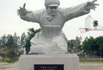 合肥中领雕塑|专业制作黄继光石雕