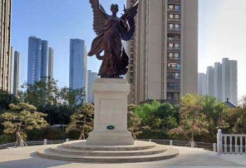 合肥中领雕塑：精致的女神铜雕