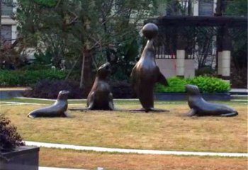 合肥海豹雕塑，装点你的园林