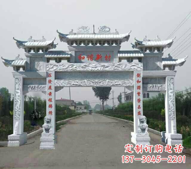 合肥领雕塑|高品质牌坊雕塑