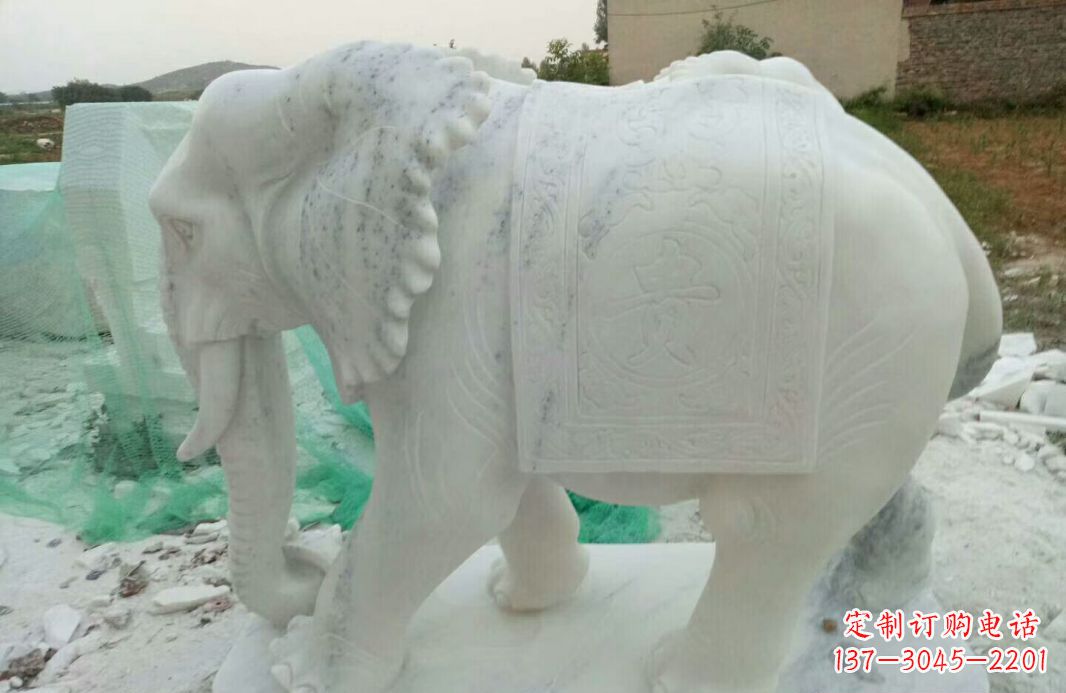 合肥中领雕塑推出的定制高贵大象雕塑,使用优质…