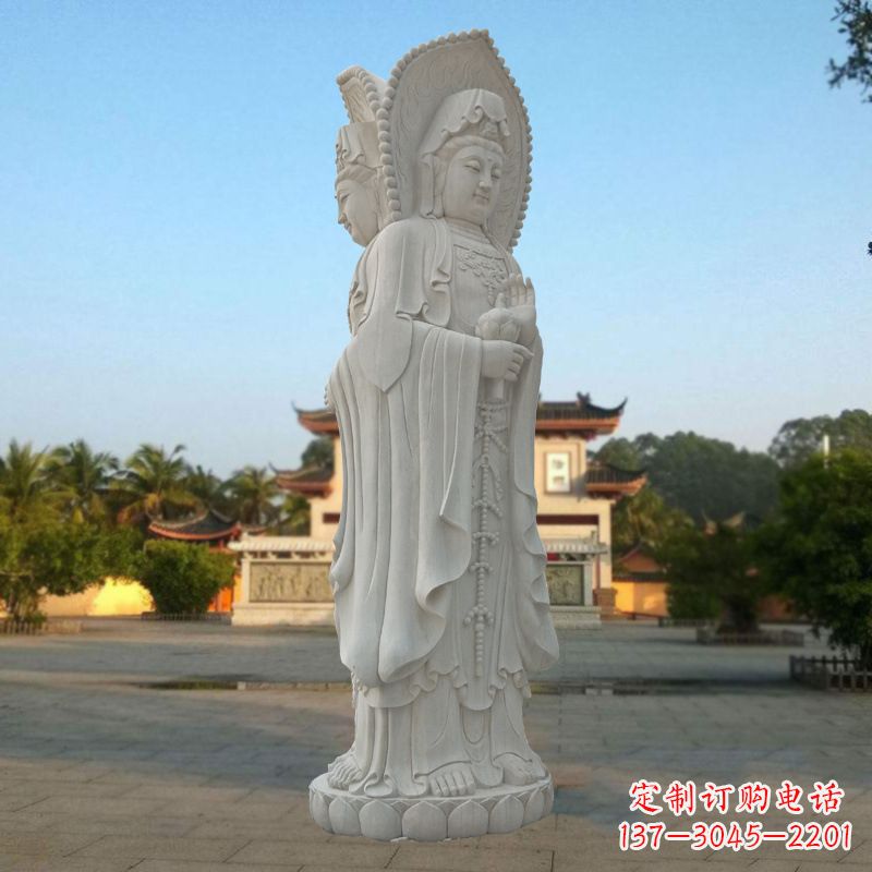 合肥三面观音塑像,让你的生活充满智慧和祥和