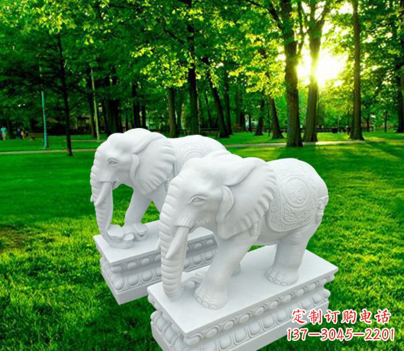 合肥山水万古传统招财大象雕塑