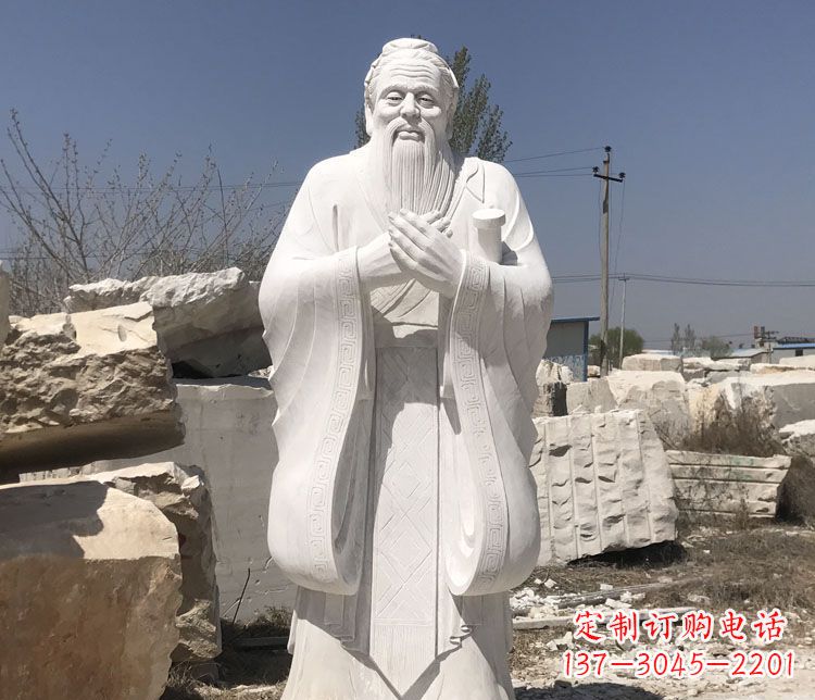 合肥儒雅中国风孔子雕塑