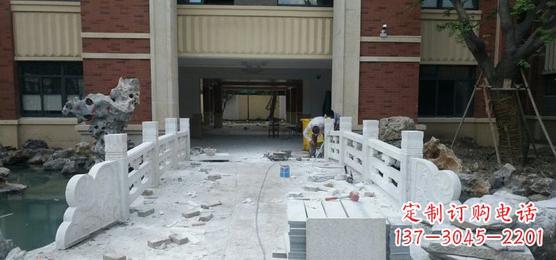 合肥汉白玉栏板安装雕塑