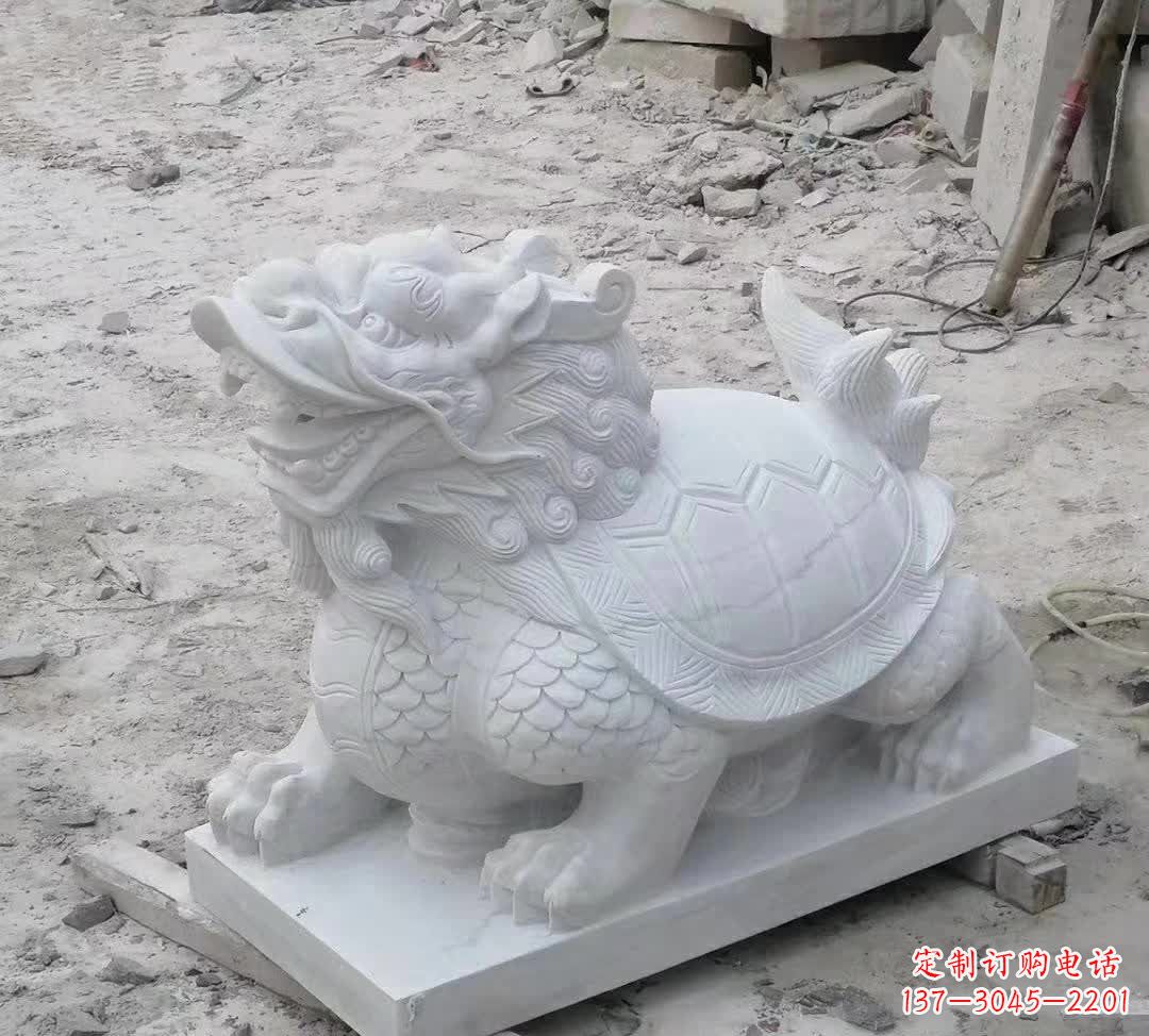 合肥汉白玉精美动物雕塑