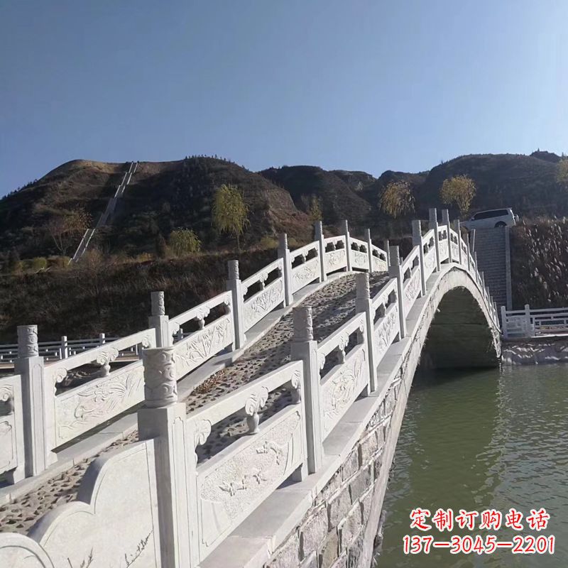 合肥汉白玉路桥石栏杆雕塑