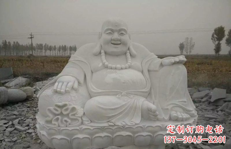 合肥汉白玉弥勒佛