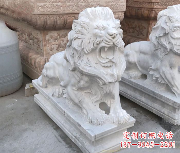 合肥西洋狮子雕塑,装点家门口