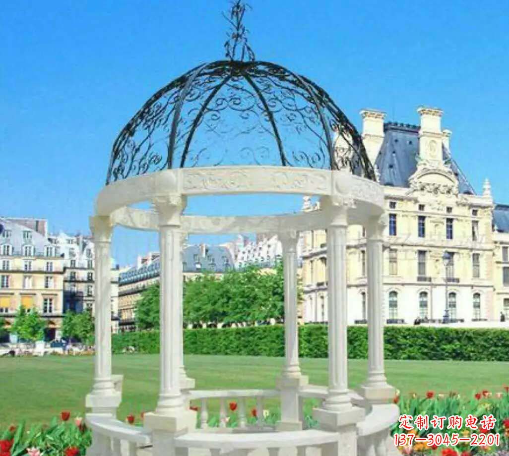 合肥汉白玉欧式雕塑凉亭,搭建完美凉夏