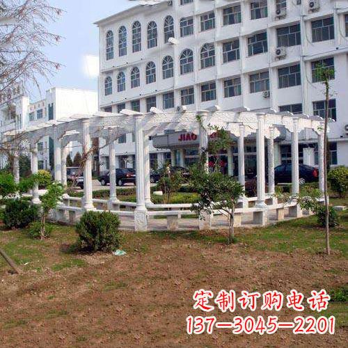 合肥汉白玉雕花架,完美融合欧式石雕