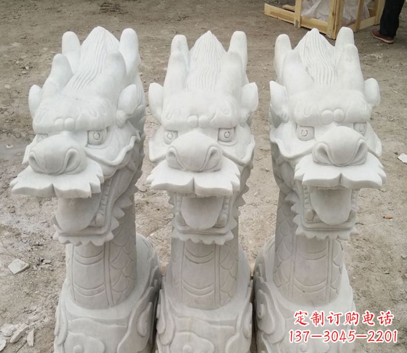 合肥中领雕塑独特的玉喷水龙雕