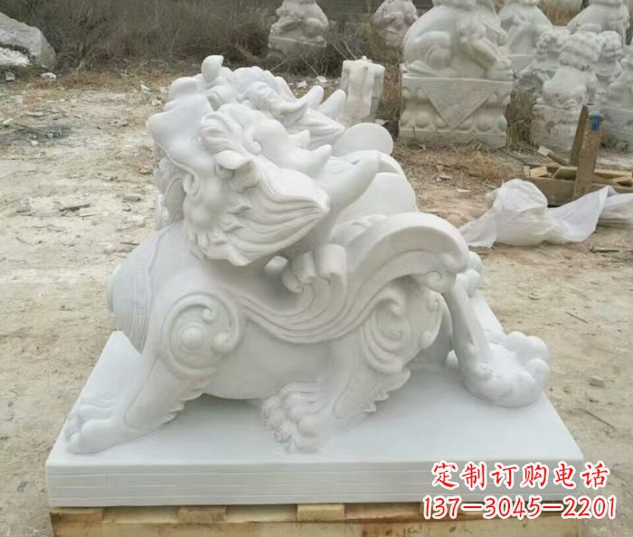 合肥精美貔貅门口招财石雕
