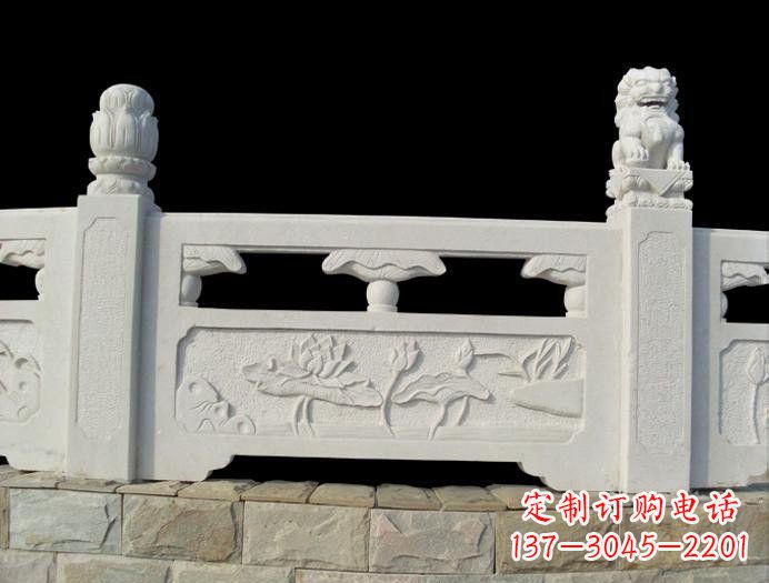 合肥汉白玉桥梁栏板雕塑