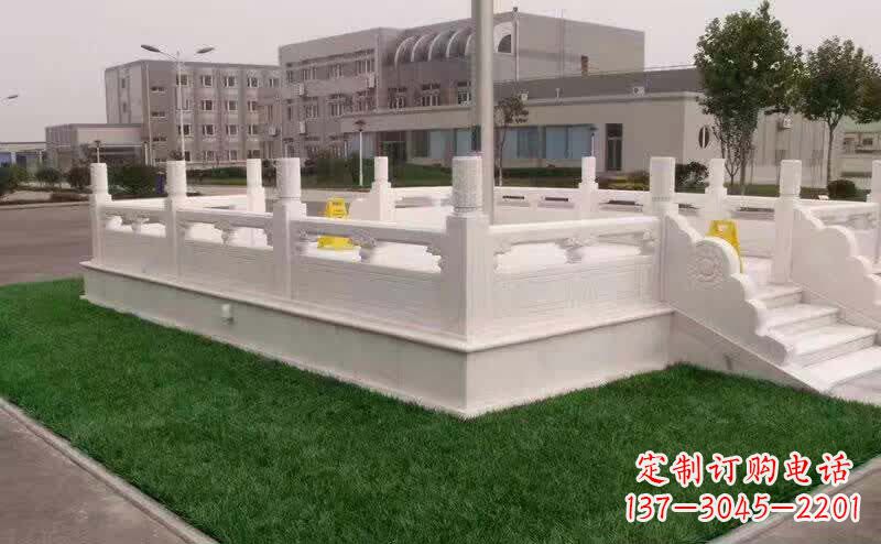 合肥完美艺术——汉白玉升旗台雕塑