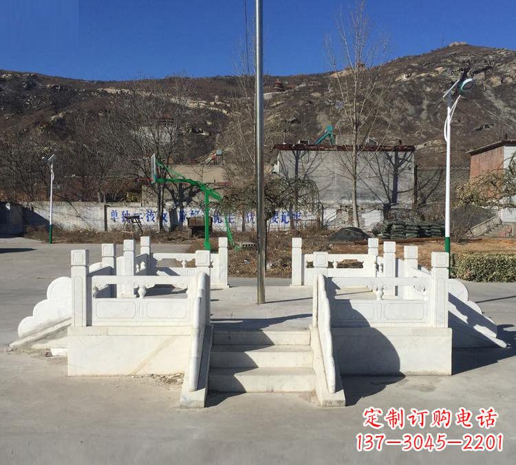 合肥汉白玉雕刻的精致升旗台