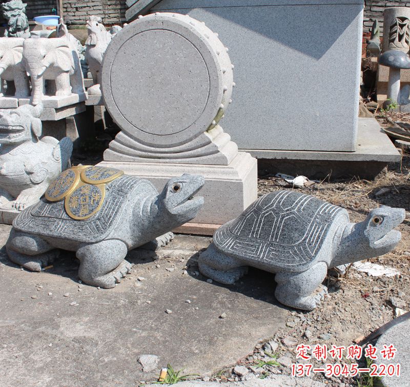 合肥质朴弥足细节的乌龟雕塑