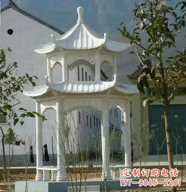 合肥汉白玉凉亭雕塑,为您打造完美的艺术空间