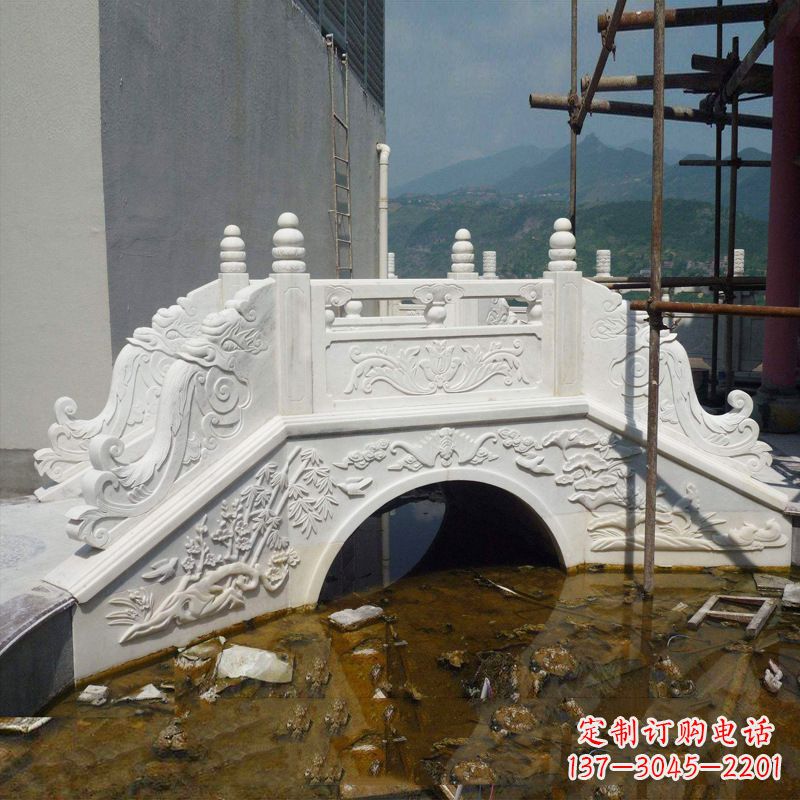 合肥汉白玉庭院石桥