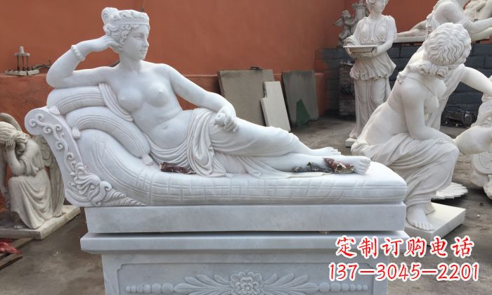 合肥中领雕塑汉白玉女人雕塑将精湛的雕刻技艺与…