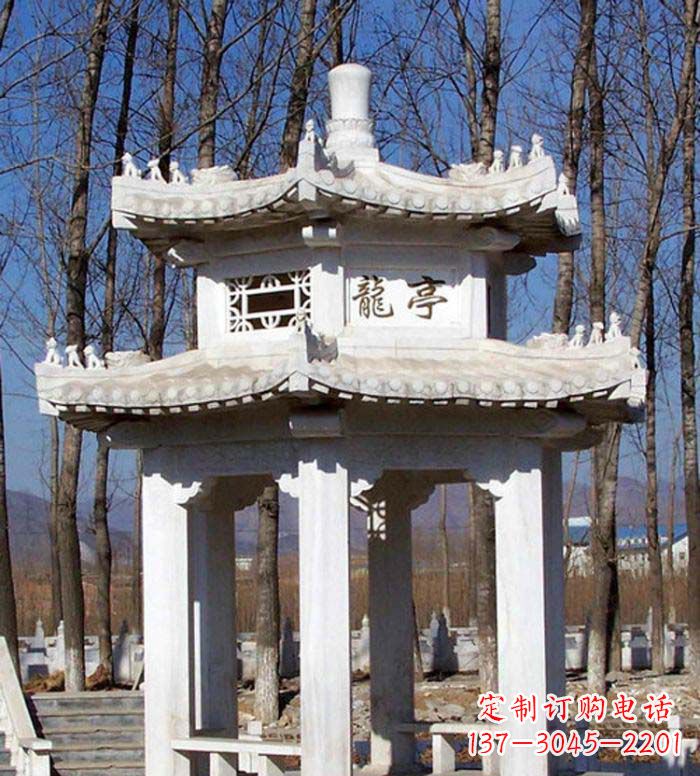 合肥合肥双层石雕凉亭,助您畅享凉爽景致