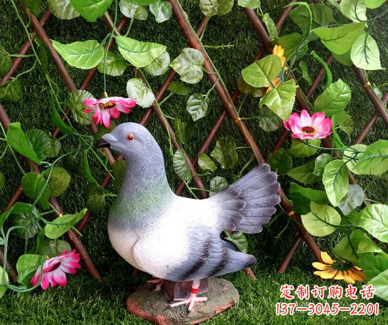 合肥铁饰和平,艺术和爱的和平鸽雕塑