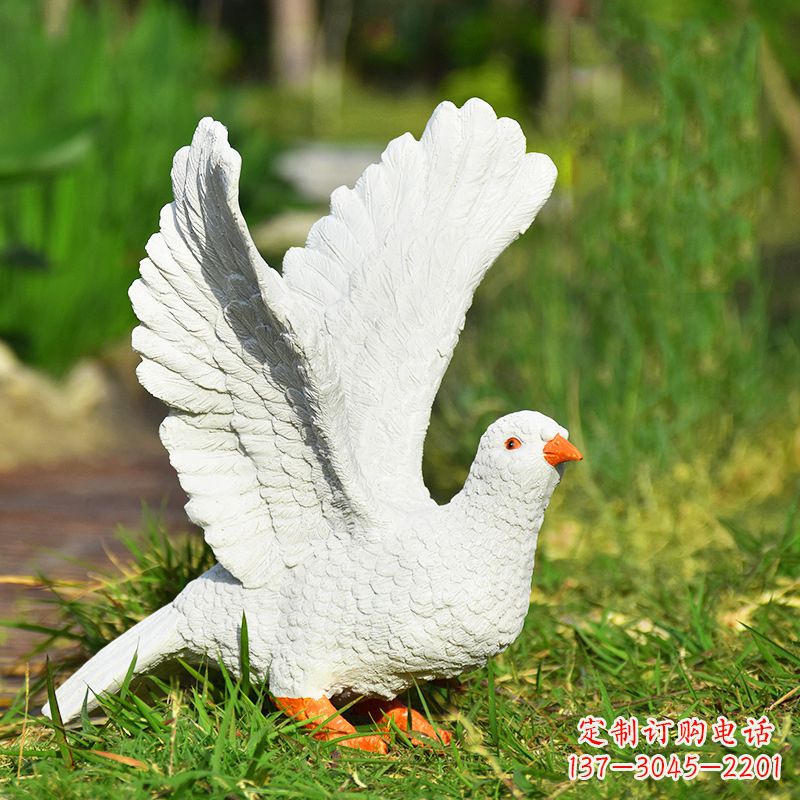 合肥传递和平的记忆,赠送给世界的和平鸽雕塑