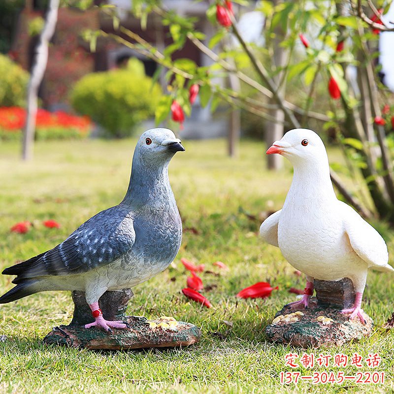 合肥中领雕塑:精美和平鸽雕塑