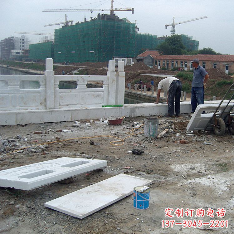 合肥河道石栏杆雕塑-做出精美的石景艺术