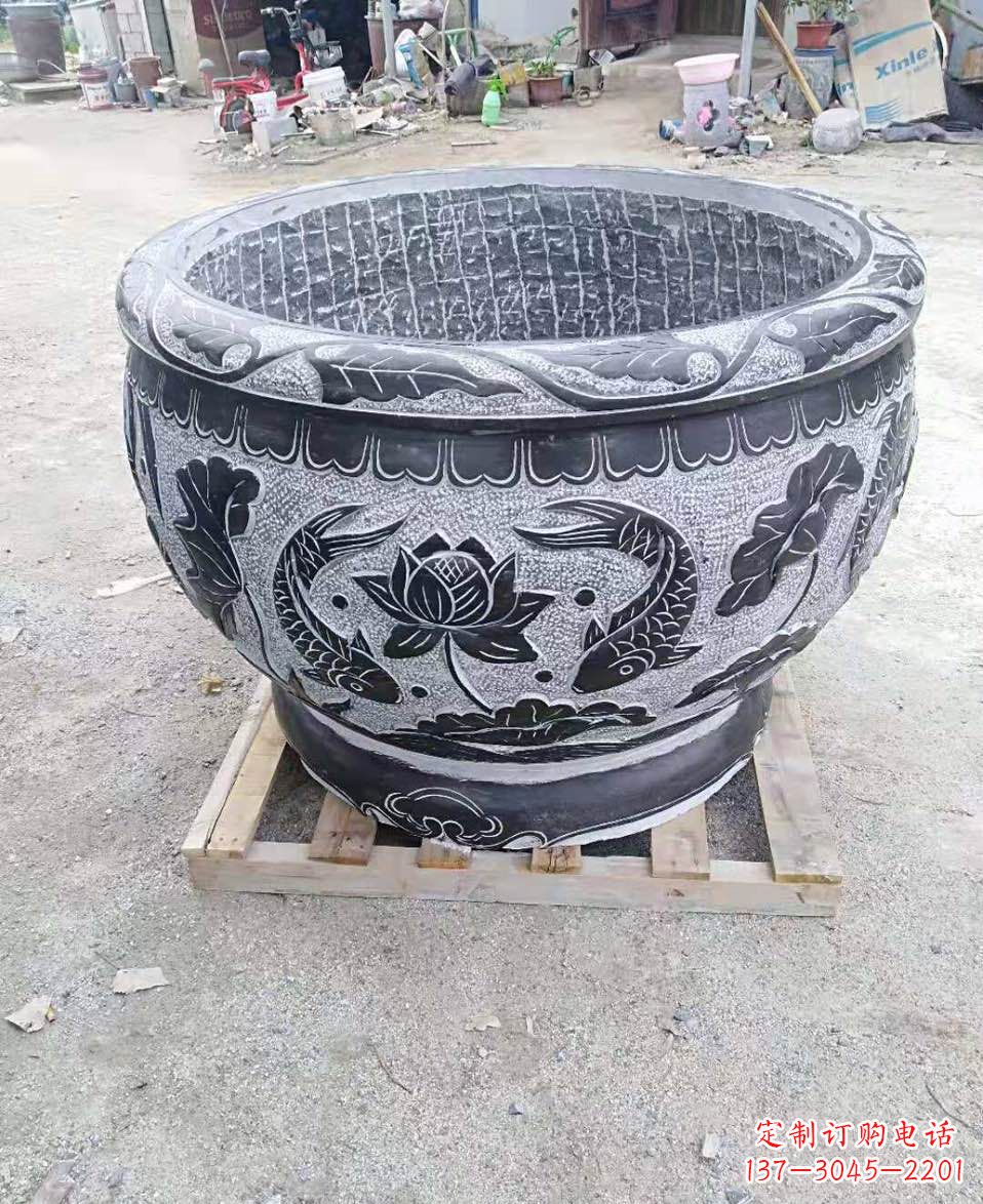 合肥精美鲤鱼雕塑,一颗荷花必不可少