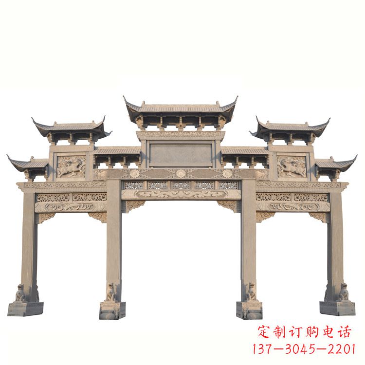 合肥红石牌坊雕塑是一家专业从事牌坊雕塑的厂家…