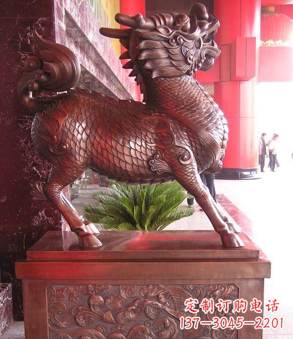 合肥麒麟雕塑:领略古典魅力