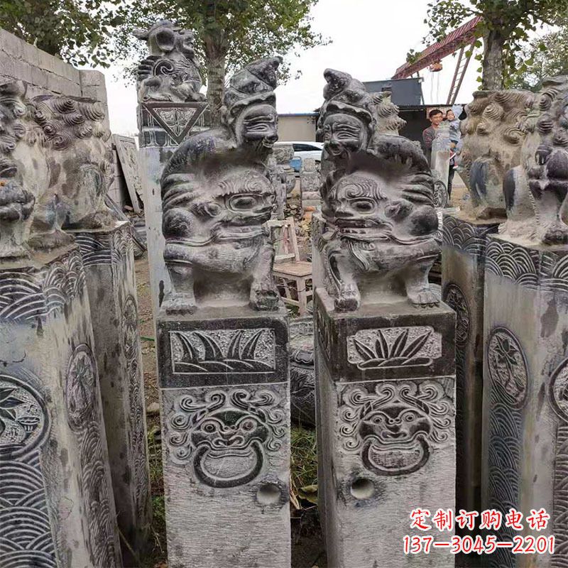 合肥中领雕塑——历久弥新的拴马桩雕塑