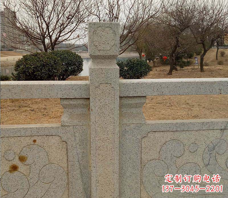 合肥定制户外大理石栏板雕塑
