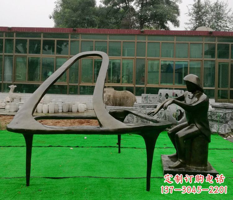 合肥精美钢琴雕塑,完美结合实用性与艺术美感