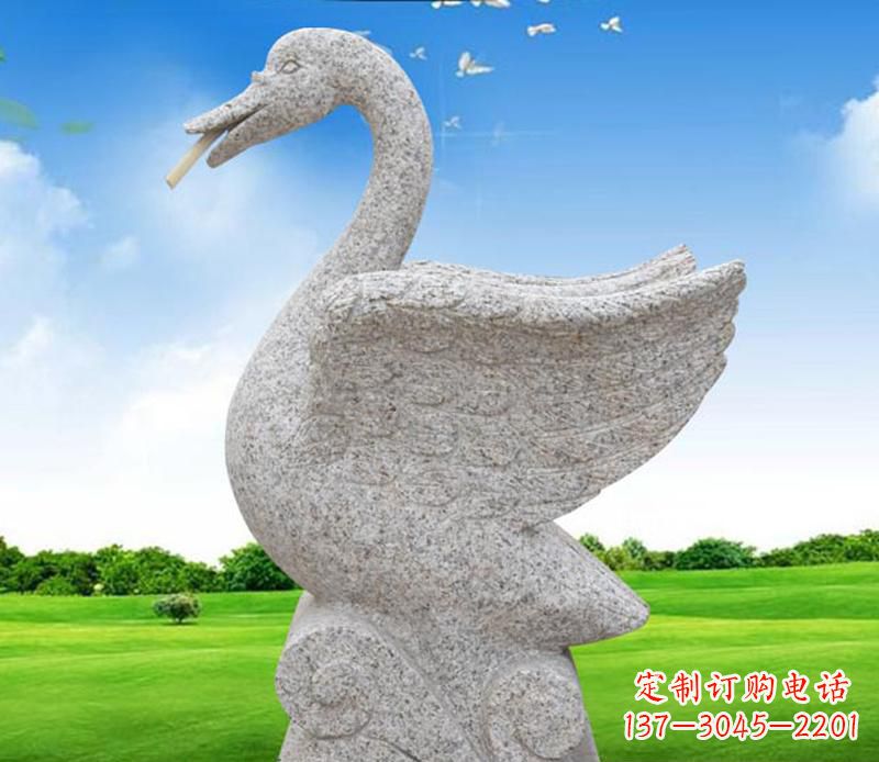 合肥花岗岩艺术天鹅雕塑