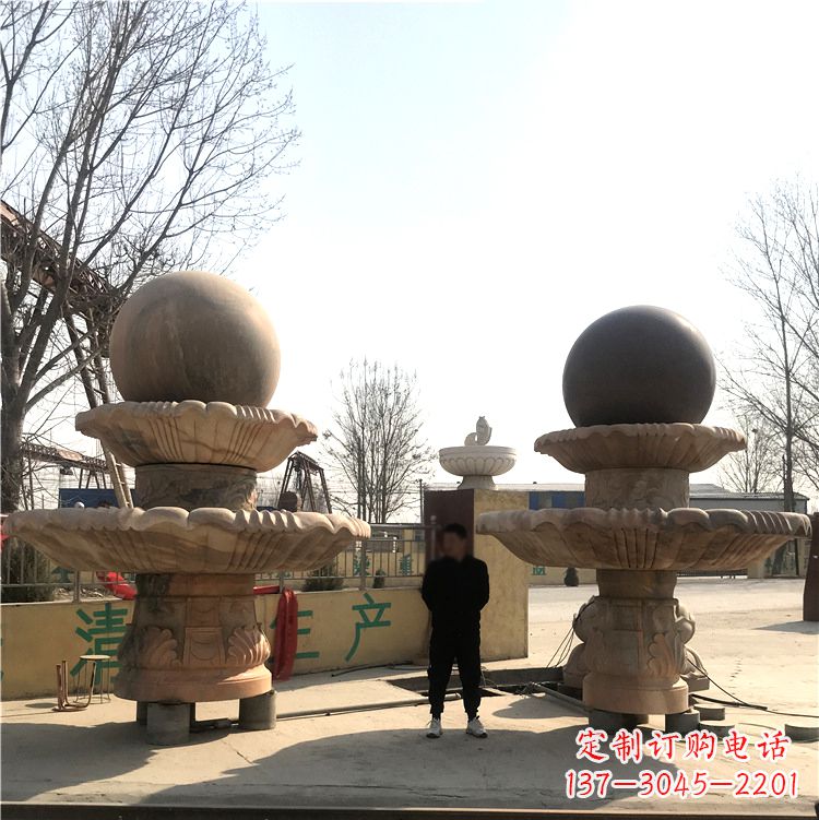 合肥花园石雕喷泉