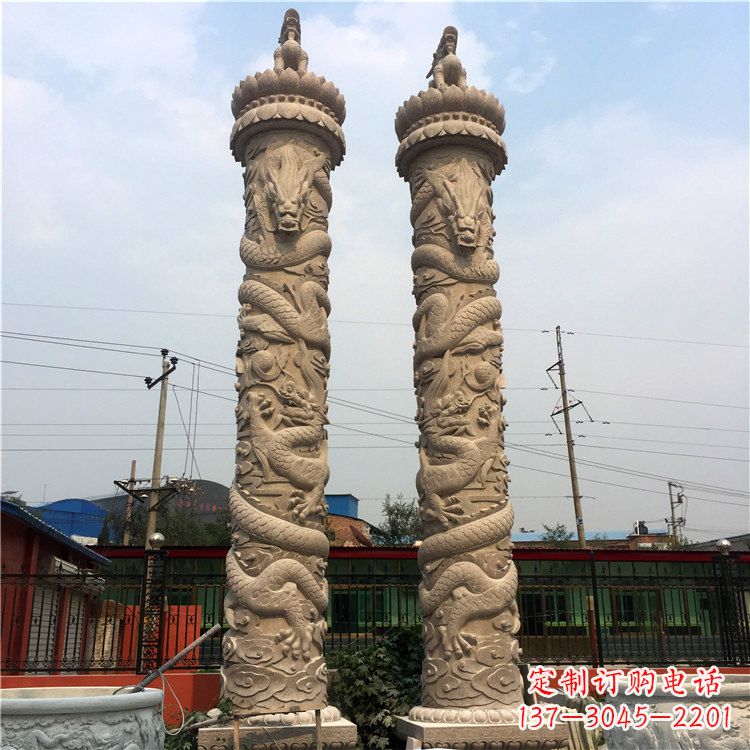 合肥华表盘龙柱