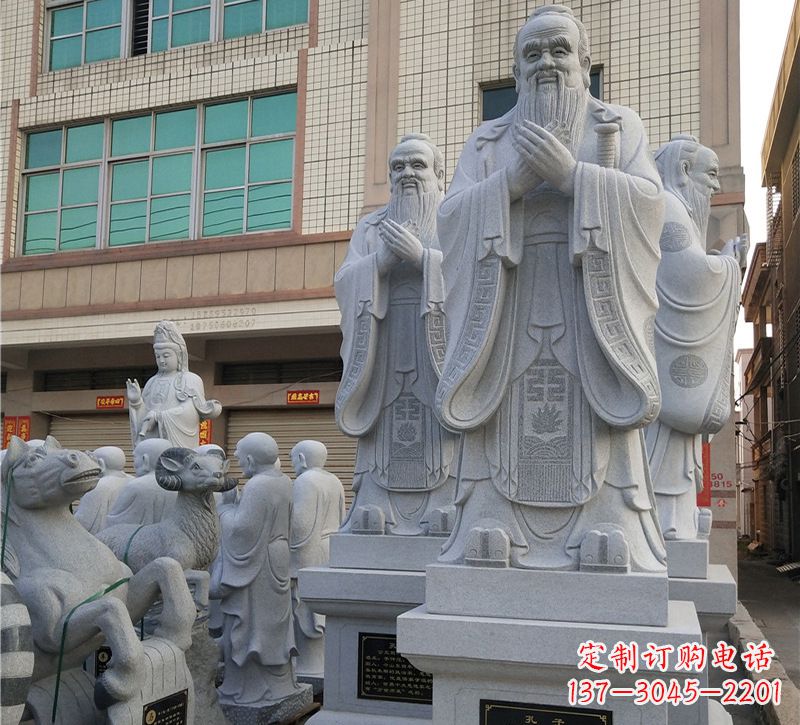 合肥华农孔子像校园雕塑