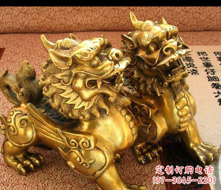 合肥超级定制麒麟雕塑,尊享贵族尊贵