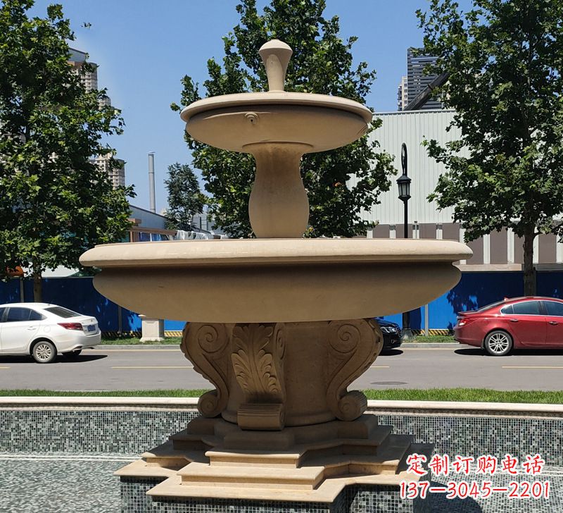合肥恵安石雕风水球-祈福家庭幸福