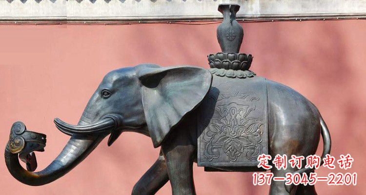 合肥吉祥大象铜雕