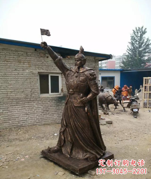 合肥 大中领雕塑专业打造精美的将军系列铜雕…