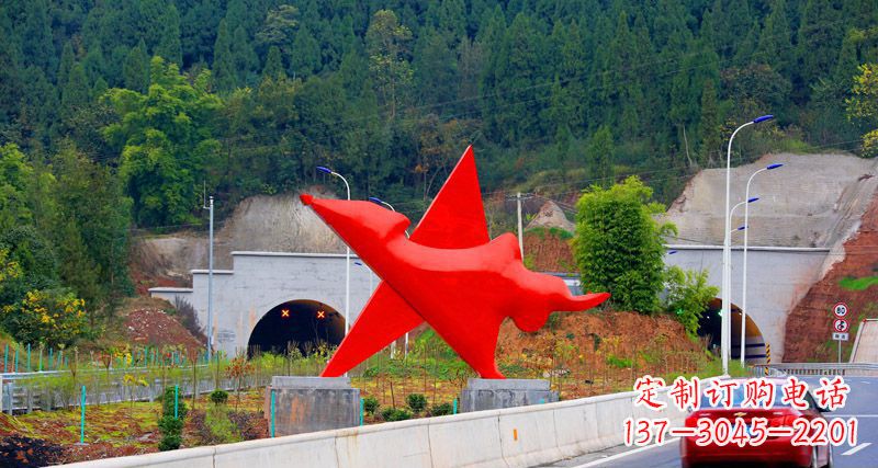 合肥不锈钢五角星雕塑——把美好变成珍藏