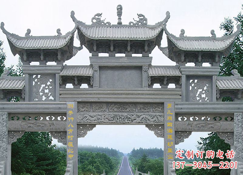 合肥追求完美的金昌石雕牌坊雕塑