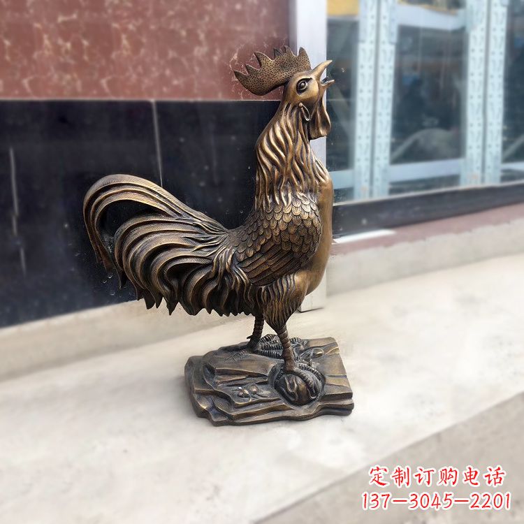 合肥中领雕塑出品的精美纯铜动物雕塑,是一款具…